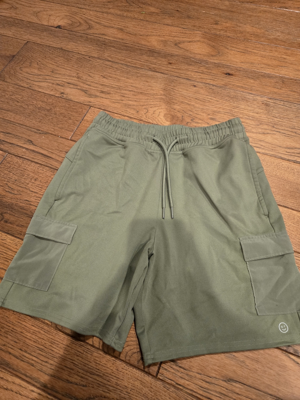 Gilly Hicks Olive Green Drawstring Cargo Shorts